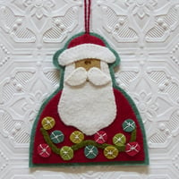 Image 1 of Santa Ornament