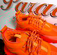 Image 5 of Versace Chain Reaction 'Orange Fluo' Sneaker (Mens Size 11.5)