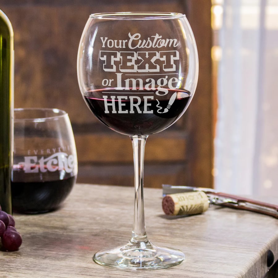 Image of Personalized Glassware 