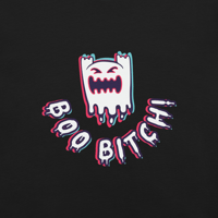 Image 5 of Boo Bitch! Glitchy Ghost Unisex t-shirt