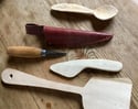 Introduction to spoon carving at Warehouse 701 in Hereford