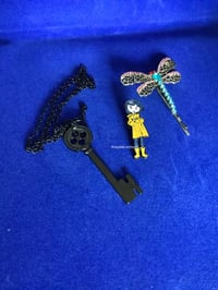 Image 2 of LIMITED EDITION Be Wise Be Brave Be Tricky Coraline Gift Set Handmade Vegan Film Cosplay
