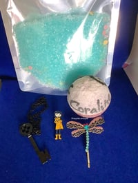 Image 1 of LIMITED EDITION Be Wise Be Brave Be Tricky Coraline Gift Set Handmade Vegan Film Cosplay