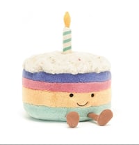 Amusable  Rainbow Birthday cake - medium 