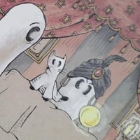 Image 3 of Art Print Swoopy Ghost Seance