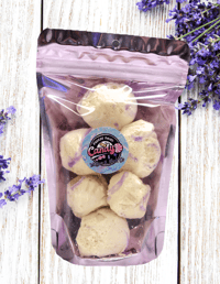 Freeze Dried Lavender Honey Taffy Bites 2 oz