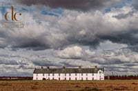 Suffolk Coast Print. Coastguard Houses at Shingle Street. Fine Art Giclée Print