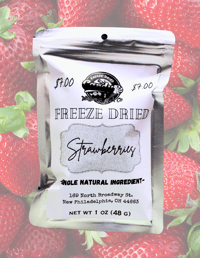 Freeze Dried Pure Strawberries 1 oz