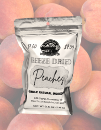 Freeze Dried Pure Peaches