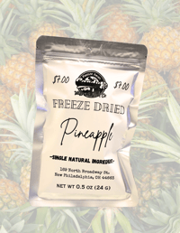 Freeze Dried Pineapple .5 oz 