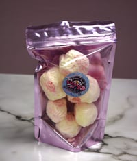 Freeze Dried Strawberry Cheesecake Taffy Bites 2 oz