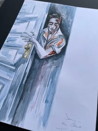 Image 2 of ORIGINAL PAINTING: ‘DENNY IN THE CLOSET’ THE BODY-STEPHEN KING