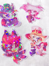 HAZBIN HOLO STICKERS