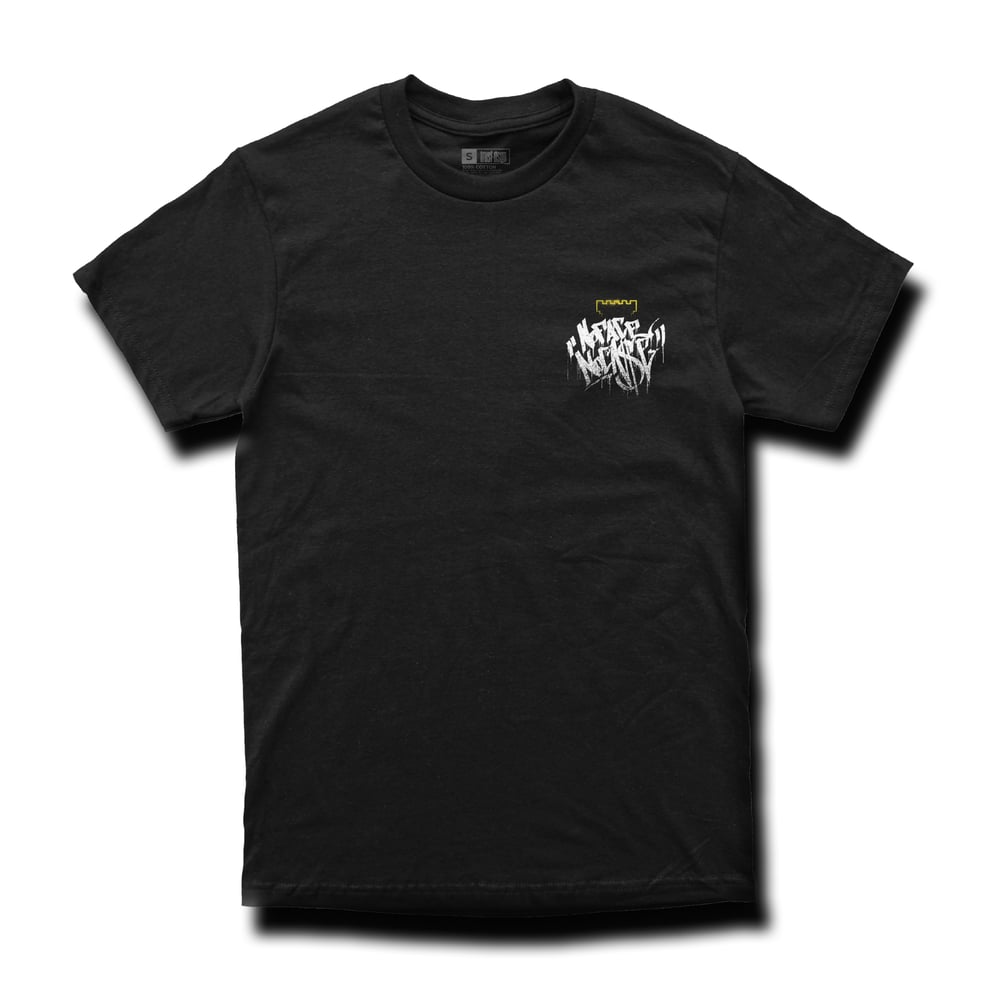 "GLITCH" T-SHIRT BLACK