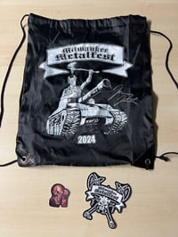 Milwaukee Metal Fest Drawstring Bag Bundle