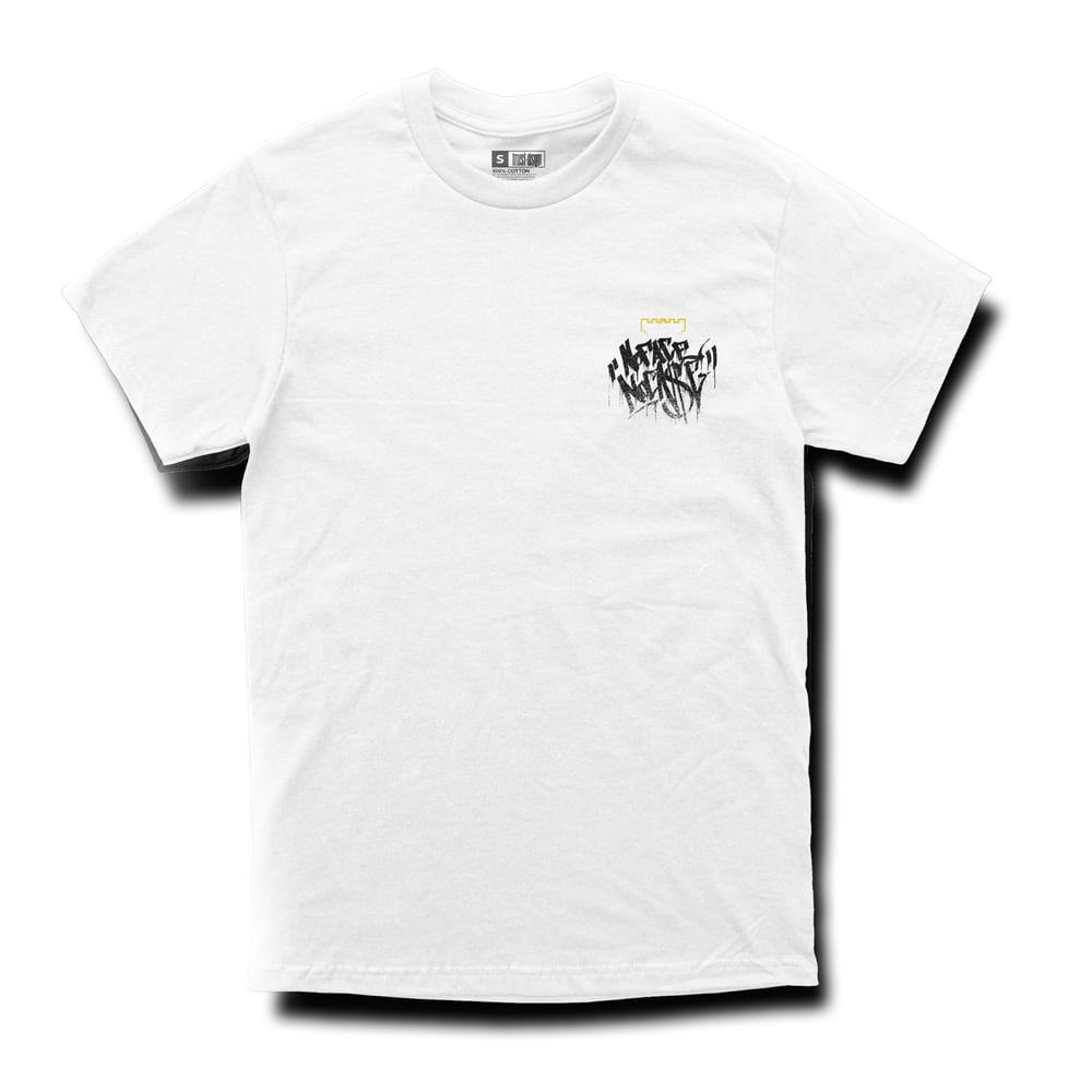 "GLITCH" T-SHIRT WHITE