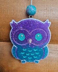 Image 1 of Owl car freshie- blueberry vanilla 