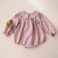 Image 1 of Cotton Muslin Style Romper 