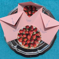 Image 1 of Tarte postale aux fraises - Angèle Douche