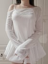 Bing bing LS top - white