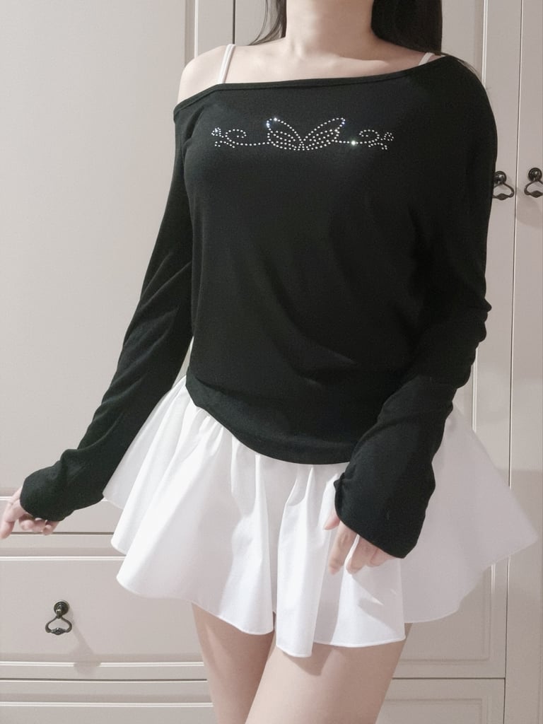 Bing bing LS top - black Image 2