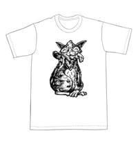 Image 1 of Waiting for my moment Cat T-shirt **FREE SHIPPING**