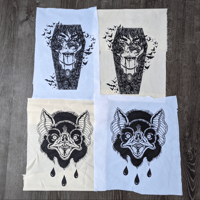 Image 1 of Screen Printed XL Patches