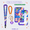 PRE-ORDER! Hearsteel cardholder & lanyard