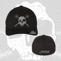 HATEBREED FLEX FIT HAT - GRAY LOGOS