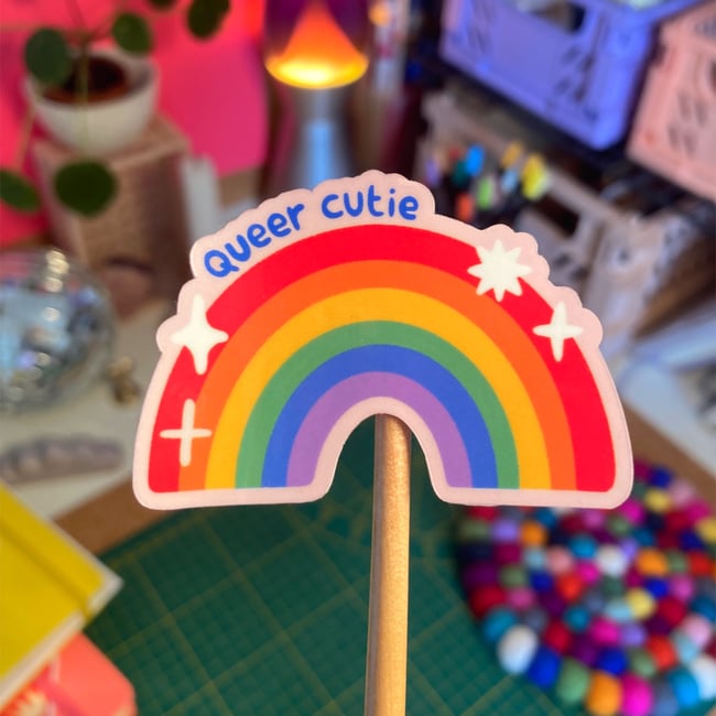 Sticker "Queer cutie"