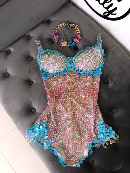 Image of Lovers Era Rhinestone Bodysuit