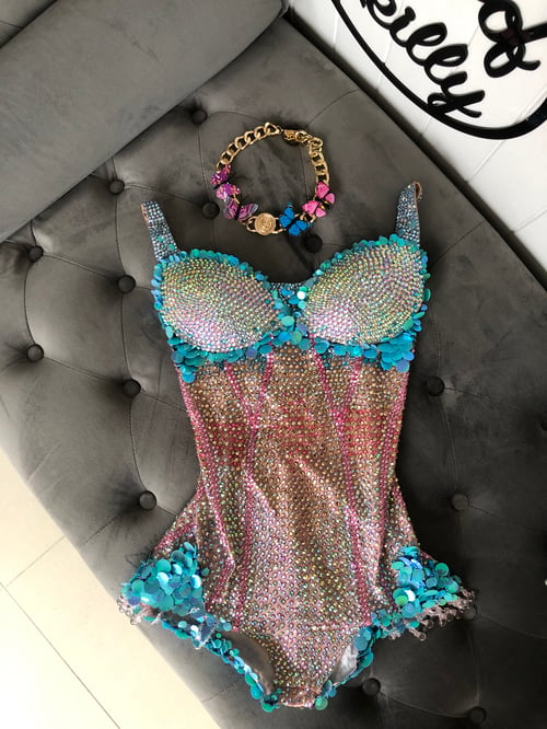 Image of Lovers Era Rhinestone Bodysuit