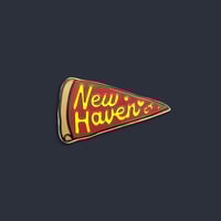 Image 2 of New Haven Pizza Enamel Pin