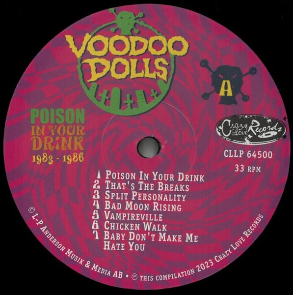 VOODOO DOLLS - POISON IN YOUR DRINK (LP)