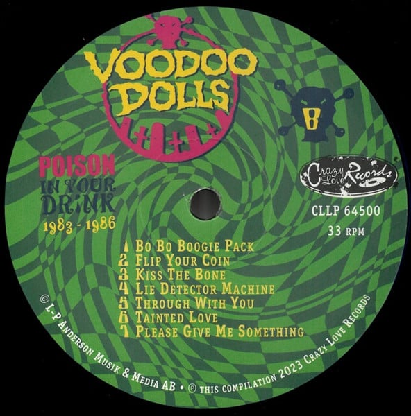 VOODOO DOLLS - POISON IN YOUR DRINK (LP)