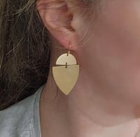 Image 3 of Shield Earrings