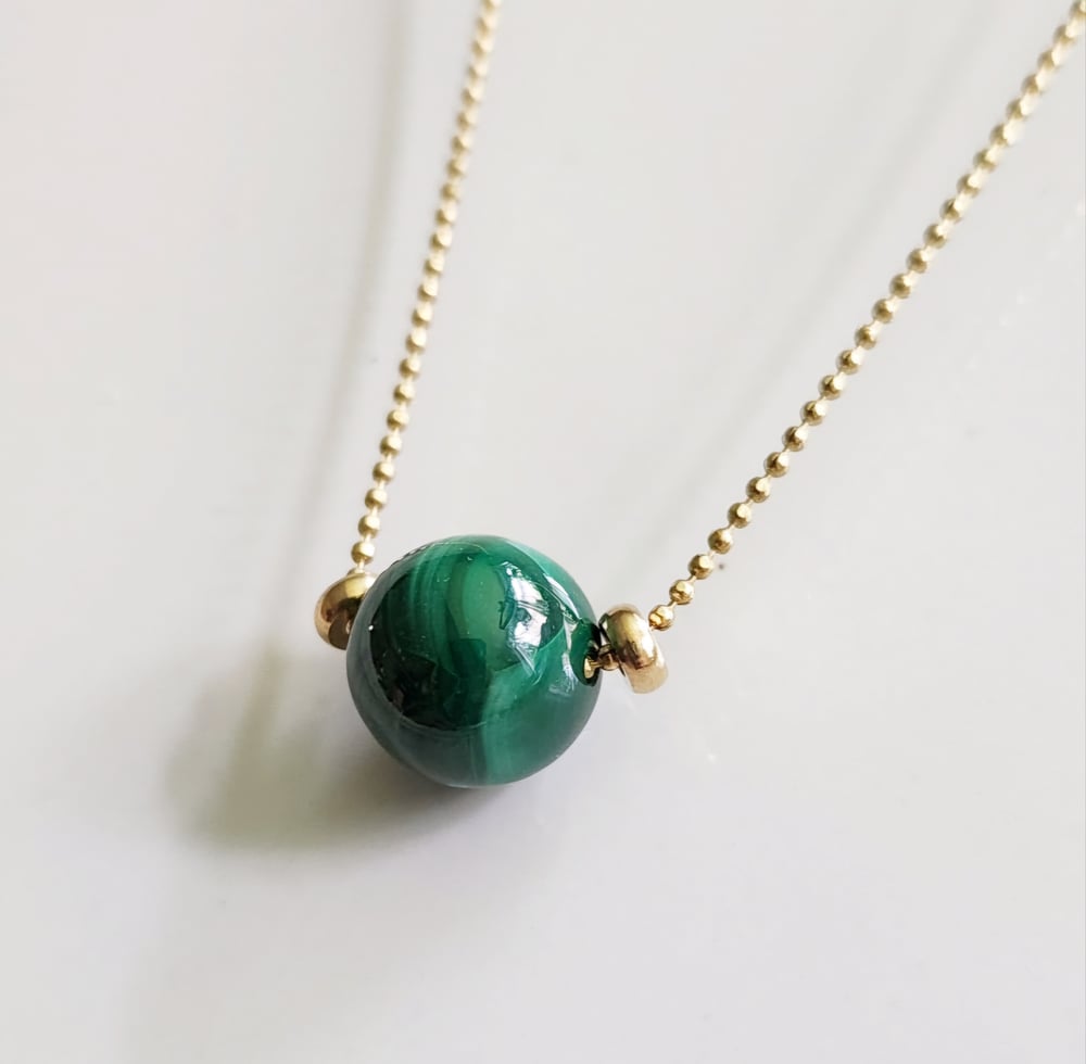 Image of Kyanite + Malachite