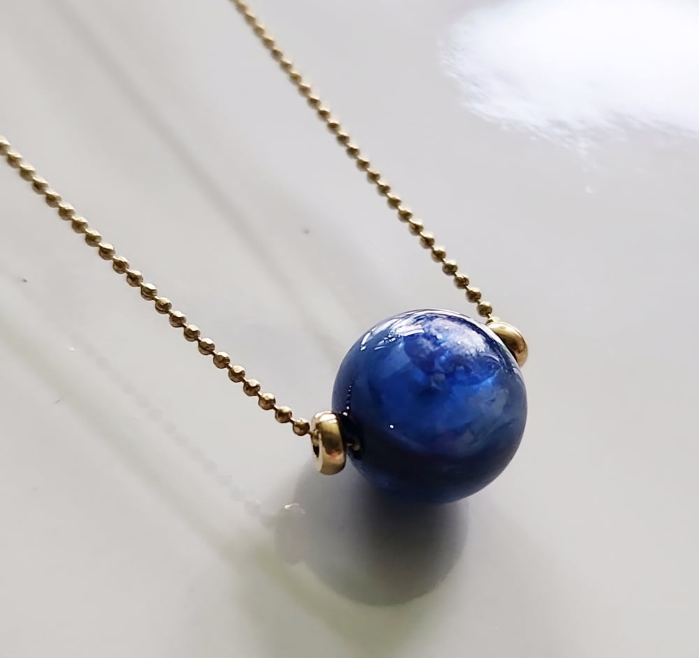 Image of Kyanite + Malachite