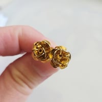 Image 6 of Rose Stud Earrings