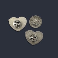 Image 4 of Pug Heart Pin