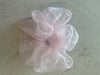 Big organza scrunchie light pink 