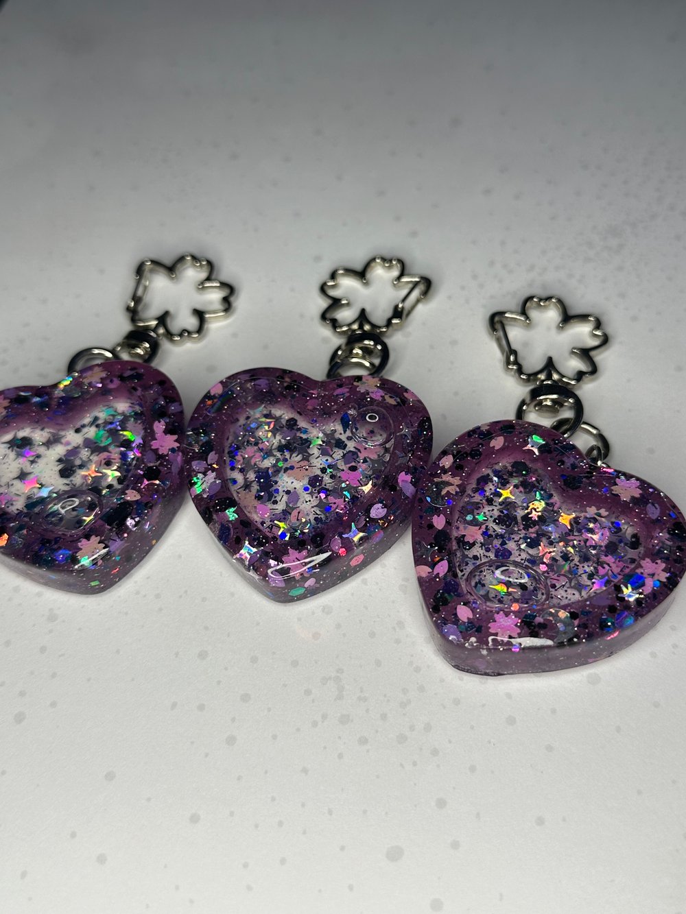 Image of Sakura Heart Charm
