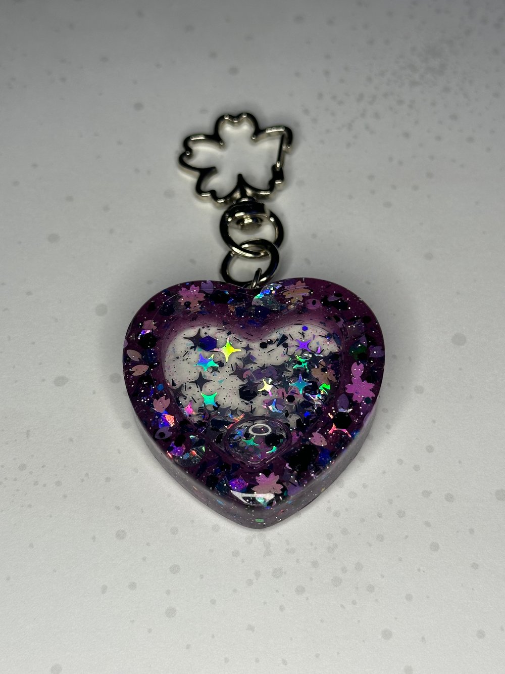 Image of Sakura Heart Charm