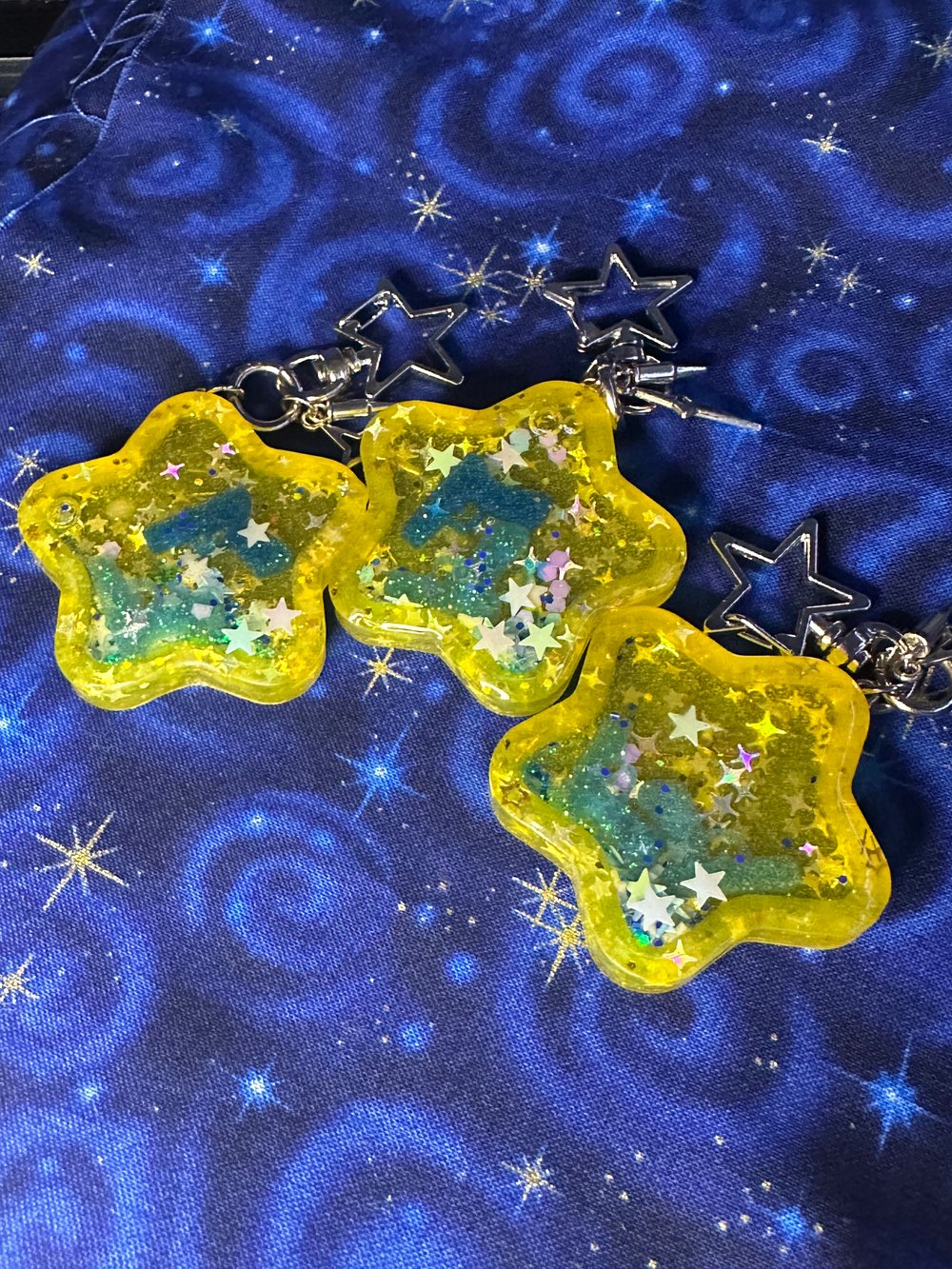 Image of Gun Star Charms 