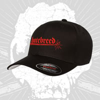 HATEBREED FLEX FIT HAT - RED LOGO