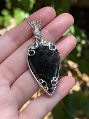Spiderman Jasper Pendant