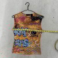 Image 9 of 00s dkny mesh tank