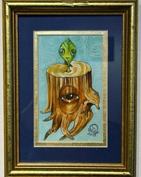 Image 2 of 'Memory Ghost Rings' Original Framed artwork