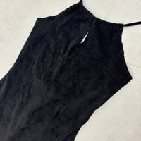 Image 2 of 90s suede halter dress