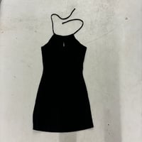 Image 1 of 90s suede halter dress